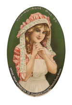 BEAUTIFUL MAID FOR "EMPIRE CREAM SEPARATOR CO."