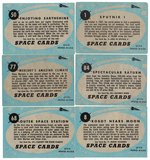 1957 TOPPS SPACE CARDS COMPLETE SET.