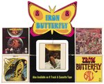 IRON BUTTERFLY - METAMORPHOSIS/MULTI-ALBUM HANGING RECORD STORE ADVERTISING DISPLAY.