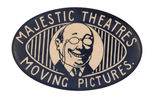 "MAJESTIC THEATRES MOVING PICTURES" MIRROR.