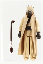 STAR WARS (1977) - LOOSE ACTION FIGURE/HK SAND PEOPLE (TUSKEN RAIDER) AFA 80 NM (DARK BROWN PAINT).