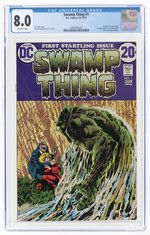 SWAMP THING #1 OCTOBER-NOVEMBER 1972 CGC 8.0 VF (FIRST ALEC HOLLAND).