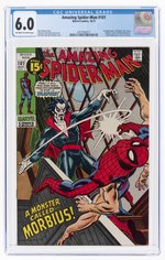 AMAZING SPIDER-MAN #101 OCTOBER 1971 CGC 6.0 FINE (FIRST MORBIUS).