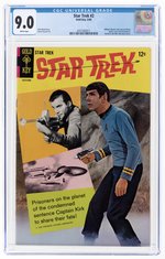 STAR TREK #2 JUNE 1968 CGC 9.0 VF/NM.