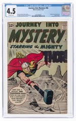 JOURNEY INTO MYSTERY #86 NOVEMBER 1962 CGC 4.5 VG+.