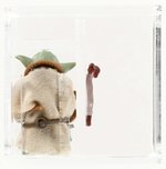 STAR WARS: THE EMPIRE STRIKES BACK (1980) - LOOSE ACTION FIGURE/HK YODA AFA 85 NM+ (BROWN SNAKE/DARK GREEN SKIN).