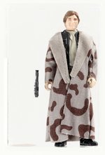 STAR WARS: RETURN OF THE JEDI (1984) - LOOSE ACTION FIGURE HAN SOLO (TRENCH COAT) AFA 85 NM+.