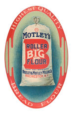 "MOTLEY'S BIG ROLLER FLOUR" MIRROR.