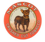 "MASCOT CRUSHED CUT TOBACCO" MIRROR.