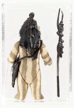 STAR WARS: RETURN OF THE JEDI (1983) - LOOSE ACTION FIGURE/MC LOGRAY (EWOK MEDICINE MAN) AFA 85 NM+ (DARK FLAT STRIPES).