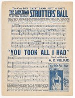 "AMERICA TO-DAY" 1918 WILSON WWI SHEET MUSIC.