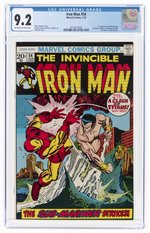 IRON MAN #54 JANUARY 1973 CGC 9.2 NM- (FIRST MOONDRAGON).