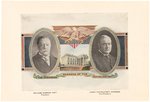 WILSON AND MARSHALL 1912 JUGATE PRINT.