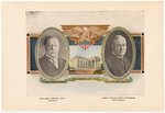 TAFT AND SHERMAN 1912 JUGATE PRINT.