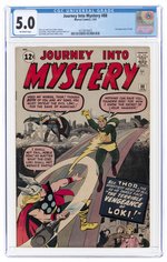 JOURNEY INTO MYSTERY #88 JANUARY 1963 CGC 5.0 VG/FINE.