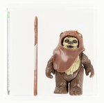 STAR WARS: RETURN OF THE JEDI (1984) - LOOSE ACTION FIGURE WICKET W. WARRICK AFA 85 NM+.