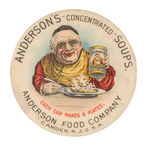 "ANDERSON'S SOUPS" MIRROR.