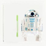 STAR WARS: THE POWER OF THE FORCE (1984) - LOOSE ACTION FIGURE R2-D2 (POP-UP LIGHTSABER) AFA UNCIRCULATED U85 NM+.