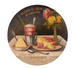 "DELICIOUS ICE CREAM AND CONFECTIONS" MIRROR.