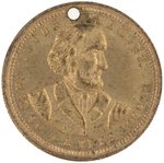 JOHN C. FREMONT "FREE SOIL, FREE SPEECH" 1856 CAMPAIGN TOKEN.