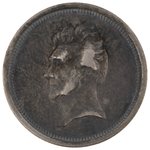 ANDREW JACKSON 1833 SILVER INAUGURAL PORTRAIT TOKEN.