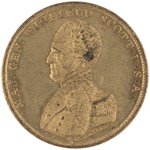 WINFIELD SCOTT BRASS MEDAL DeWITT 1852-12.