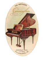 "CUNNINGHAM PIANO" MIRROR.