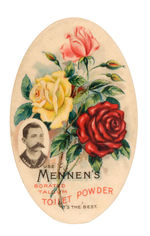 "MENNEN'S TOILET POWDER" MIRROR.