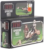 STAR WARS: RETURN OF THE JEDI (1983) - SPEEDER BIKE VEHICLE FACTORY-SEALED IN BOX.