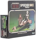 STAR WARS: RETURN OF THE JEDI (1983) - SPEEDER BIKE VEHICLE FACTORY-SEALED IN BOX.