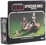 STAR WARS: RETURN OF THE JEDI (1983) - SPEEDER BIKE VEHICLE FACTORY-SEALED IN BOX.