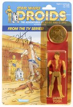 STAR WARS: DROIDS (1985) - JANN TOSH CARDED ACTION FIGURE.