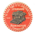 "REMINGTON TYPEWRITER" MIRROR.