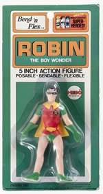 ROBIN THE BOY WONDER BEND 'N FLEX MEGO FIGURE ON CARD.