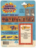 SUPER POWERS COLLECTION (1985) - JOKER SERIES 1/12 BACK CARDED ACTION FIGURE.