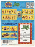 SUPER POWERS COLLECTION (1985) - GREEN ARROW SERIES 2/23 BACK CARDED ACTION FIGURE.