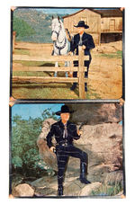 "HOPALONG CASSIDY INLAID 4 TELEVISION PUZZLES" IN ORIGINAL BOX.