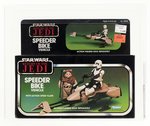 STAR WARS: RETURN OF THE JEDI (1983) - SPEEDER BIKE VEHICLE AFA 80+ NM.