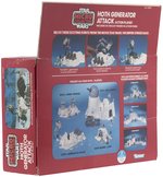 STAR WARS: MICRO COLLECTION (1982) - FACTORY-SEALED HOTH GENERATOR ATTACK ACTION PLAYSET.