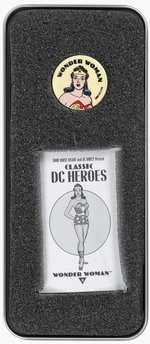 DARK HORSE/DC DIRECT CLASSIC SUPERHEROES STATUE/BUTTON TIN SET WONDER WOMAN.