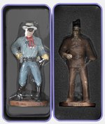 DARK HORSE COMICS PRESENTS STATUE/BUTTON TIN SET LONE RANGER & TONTO.