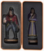 DARK HORSE COMICS PRESENTS STATUE/BUTTON TIN SET BUCK ROGERS & MING THE MERCILESS.