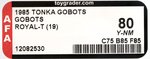 GO BOTS (1983) - ROYAL-T (19) AFA 80 Y-NM.