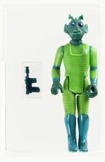 STAR WARS (1978) - LOOSE ACTION FIGURE/HK GREEDO AFA 75 EX+/NM.