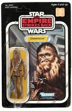 STAR WARS: THE EMPIRE STRIKES BACK (1980) - CHEWBACCA 41 BACK-C CARDED ACTION FIGURE.