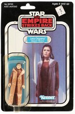 STAR WARS: THE EMPIRE STRIKES BACK (1980) - LEIA ORGANA (BESPIN GOWN) 41 BACK-D CARDED ACTION FIGURE.