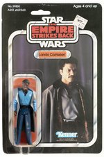 STAR WARS: THE EMPIRE STRIKES BACK (1980) - LANDO CALRISSIAN (WHITE EYES/TEETH) 41 BACK-D CARDED ACTION FIGURE.