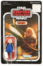 STAR WARS: THE EMPIRE STRIKES BACK - UGNAUGHT 41 BACK-E CARDED ACTION FIGURE.