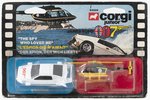 JAMES BOND THE SPY WHO LOVED ME CORGI JUNIOR CARDED SET.