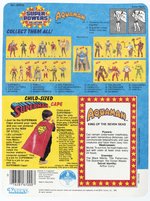 SUPER POWERS COLLECTION (1985) - AQUAMAN SERIES 2/23 BACK CARDED ACTION FIGURE.